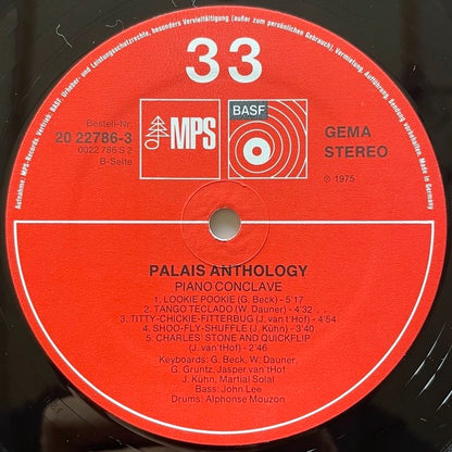 PIANO CONCLAVE / PALAIS ANTHOLOGY - German MPS/BASF Original