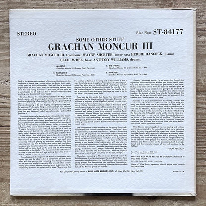 GRACHAN MONCUR III / SOME OTHER STUFF - US Blue Note NY no EAR