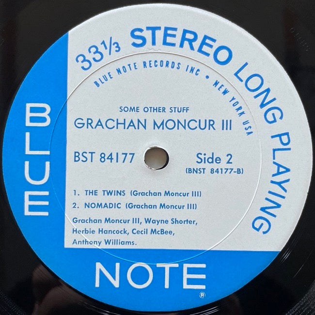 GRACHAN MONCUR III / SOME OTHER STUFF - US Blue Note NY no EAR