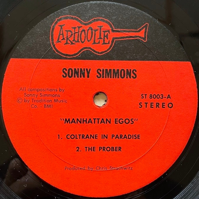 SONNY SIMMONS / MANHATTAN EGOS - US Arhoolie Original