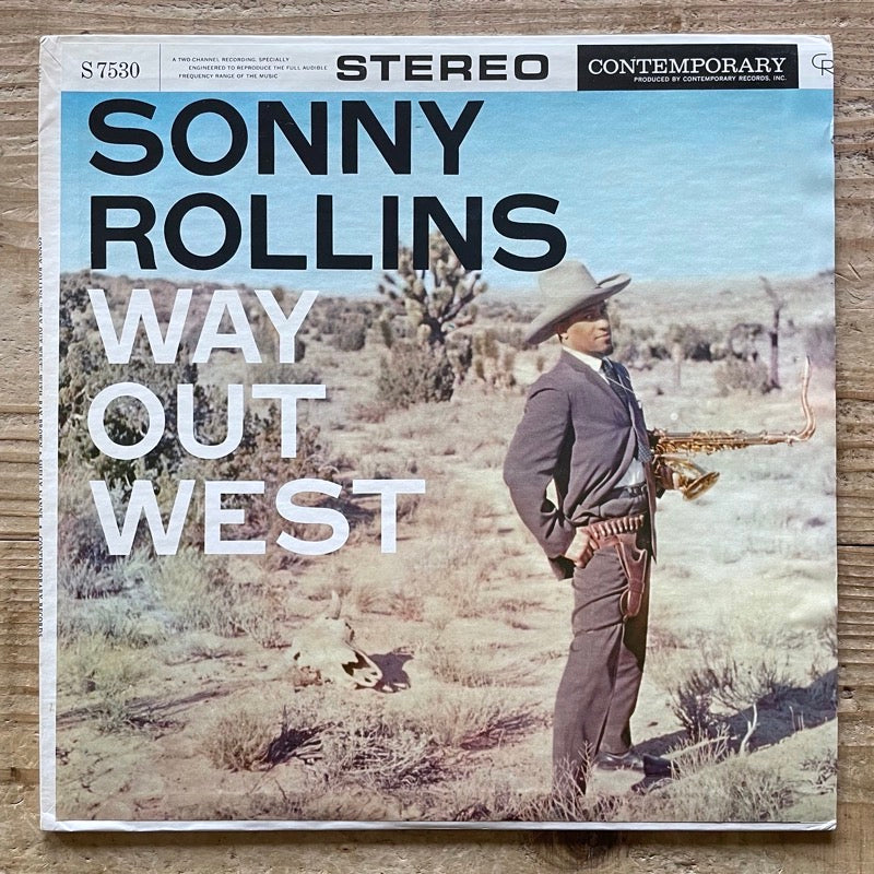 SONNY ROLLINS / WAY OUT WEST - US Contemporary DG stereo