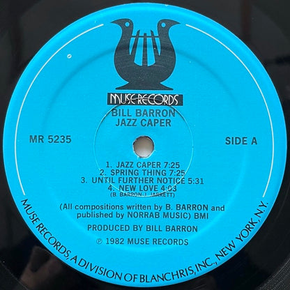BILL BARRON / JAZZ CAPER - US Muse Original