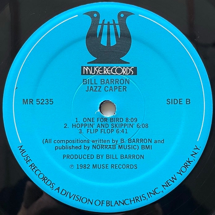 BILL BARRON / JAZZ CAPER - US Muse Original