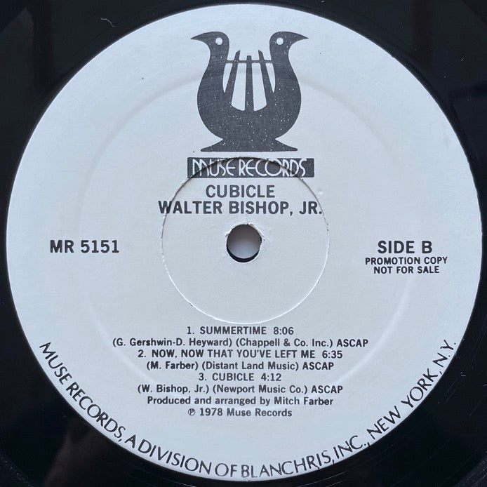 WALTER BISHOP JR. / CUBICLE - US Muse Original