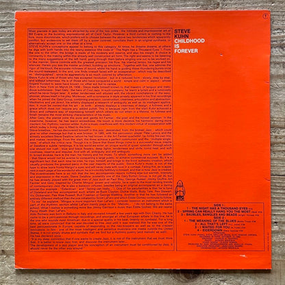 STEVE KUHN TRIO / CHILDHOOD IS FOREVER - French BYG Original