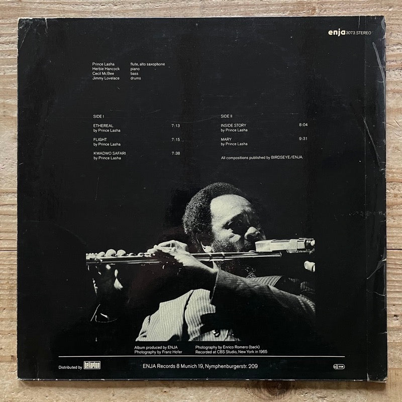 PRINCE LASHA / INSIDE STORY - German Enja Original