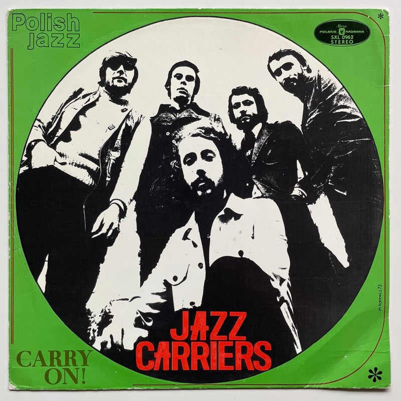 JAZZ CARRIERS / CARRY ON! - Polish Muza Original