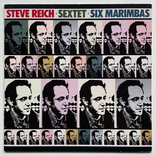 STEVE REICH / SEXTET - SIX MARIMBAS - German Nonesuch original