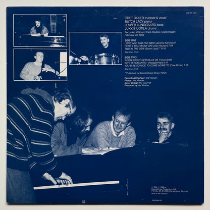 CHET BAKER QUARTET / WHEN SUNNY GETS BLUE on Danish SteepleChase Original