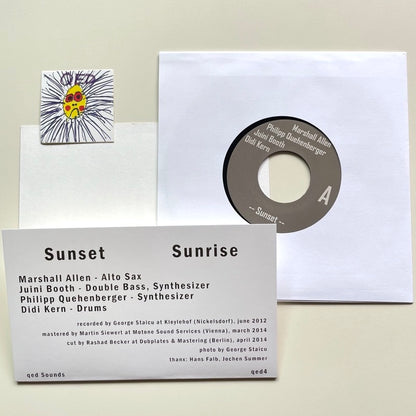 MARSHALL ALLEN - JUINI BOOTH - PHILIPP QEHENBERGER - DIDI KERN / SUNSET - SUNRISE (EP)