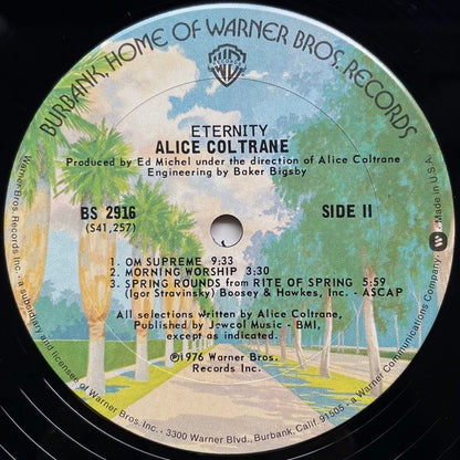 ALICE COLTRANE / ETERNITY - US Warner Bros. Original