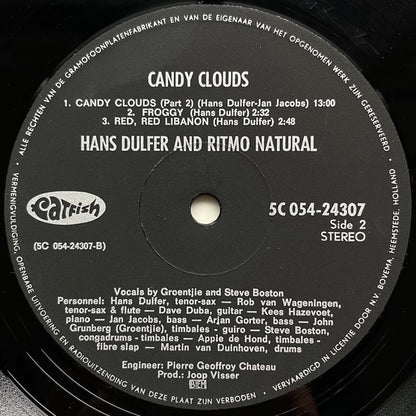 HANS DULFER AND RITMO-NATURAL / CANDY CLOUDS - Dutch Catfish original