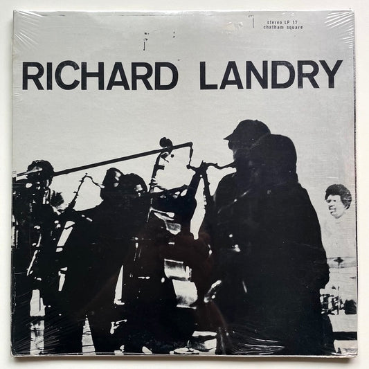 RICHARD LANDRY / SOLOS (2LP) - US Chatham Square original sealed!