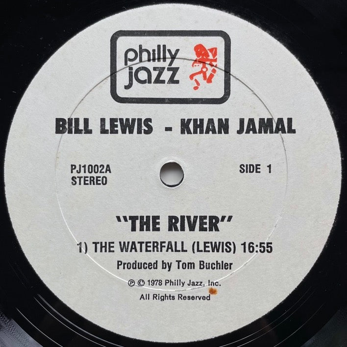 BILL LEWIS - KHAN JAMAL / THE RIVER - US Philly Jazz original