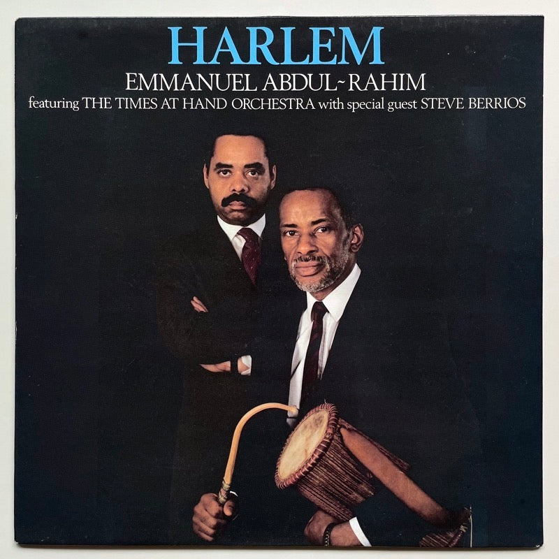 EMMANUEL ABDUL-RAHIM / HARLEM - Danish Olufsen original