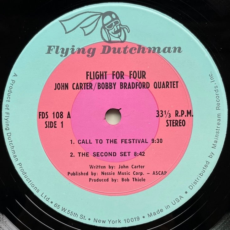 JOHN CARTER & BOBBY BRADFORD QUARTET / FLIGHT FOR FOUR - US Flying Dutchman original