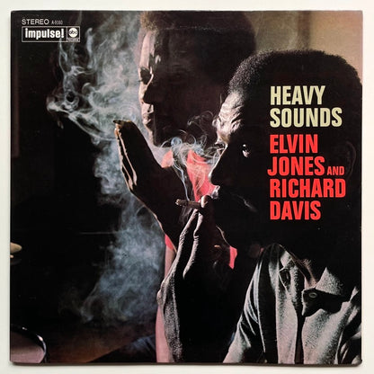 ELVIN JONES AND RICHARD DAVIS / HEAVY SOUNDS - US Impulse green lbl