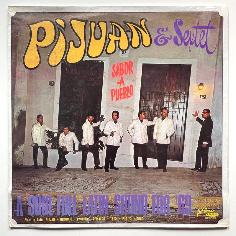 PIJUAN & SEXTET / SABOR A PUEBLO - Puerto Rico Hit Parade Original