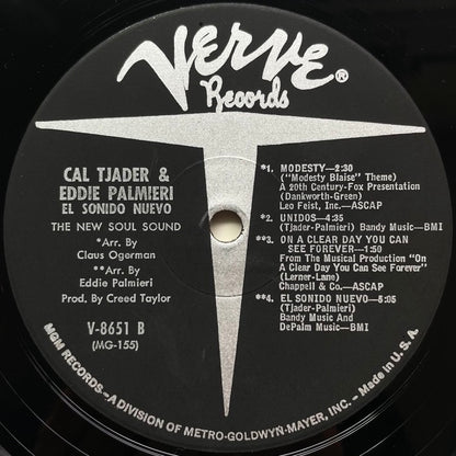 CAL TJADER & EDDIE PALMIERI / EL SONIDO NUEVO - US Verve original