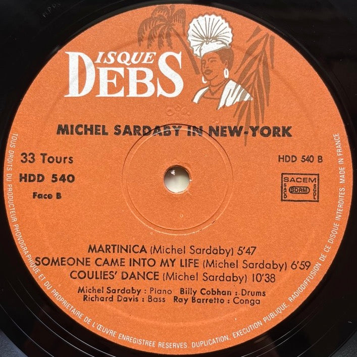 MICHEL SARDABY / IN NEW YORK - French Debs original