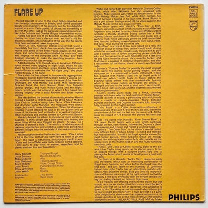 HARRY BECKETT / FLARE UP - UK Philips original