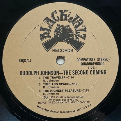 RUDOLPH JOHNSON / THE SECOND COMING - US Black Jazz Original