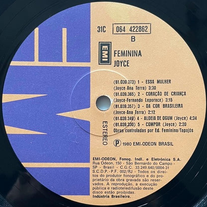JOYCE / FEMININA - Brazil EMI Original