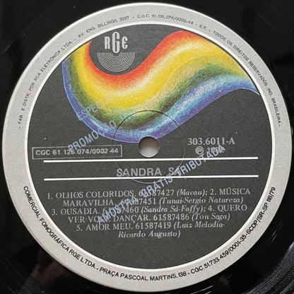 SANDRA SA / (1982) - Brazil RGE Original