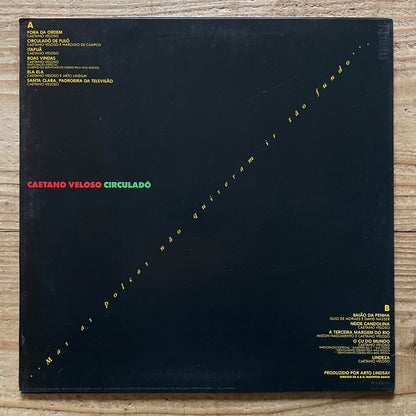 CAETANO VELOSO / CIRCULADO - Brazil Philips Original