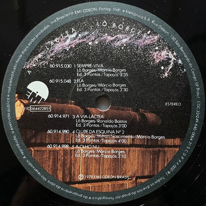LO BORGES / A VIA LACTEA - Brazil EMI Original