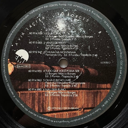 LO BORGES / A VIA LACTEA - Brazil EMI Original