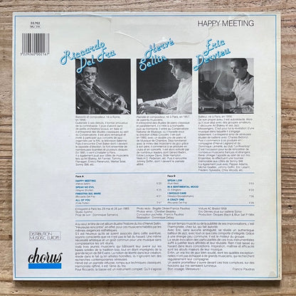 HERVE SELLIN TRIO / HAPPY MEETING - French Chorus Original