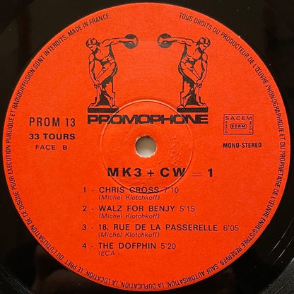 MICHEL KLOTCHKOFF TRIO + CHRIS WOODS / FULL SPACE - French Promophone Original