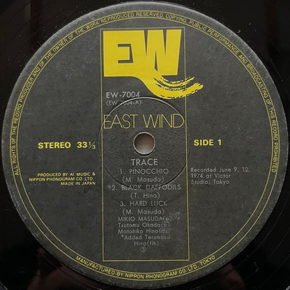 MIKIO MASUDA / TRACE - Japan East Wind Original