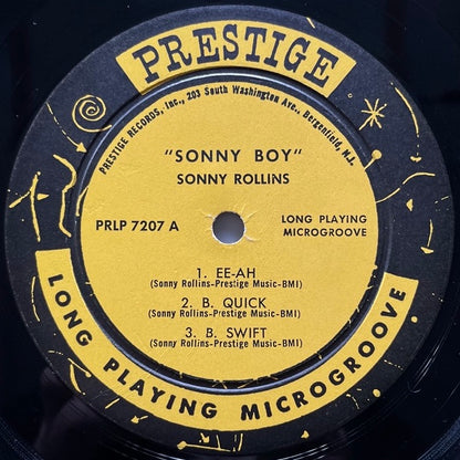 SONNY ROLLINS / SONNY BOY - US Prestige Original