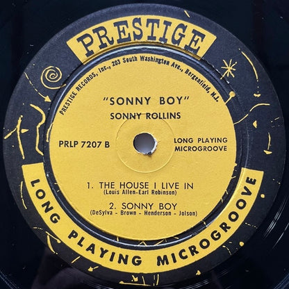 SONNY ROLLINS / SONNY BOY - US Prestige Original