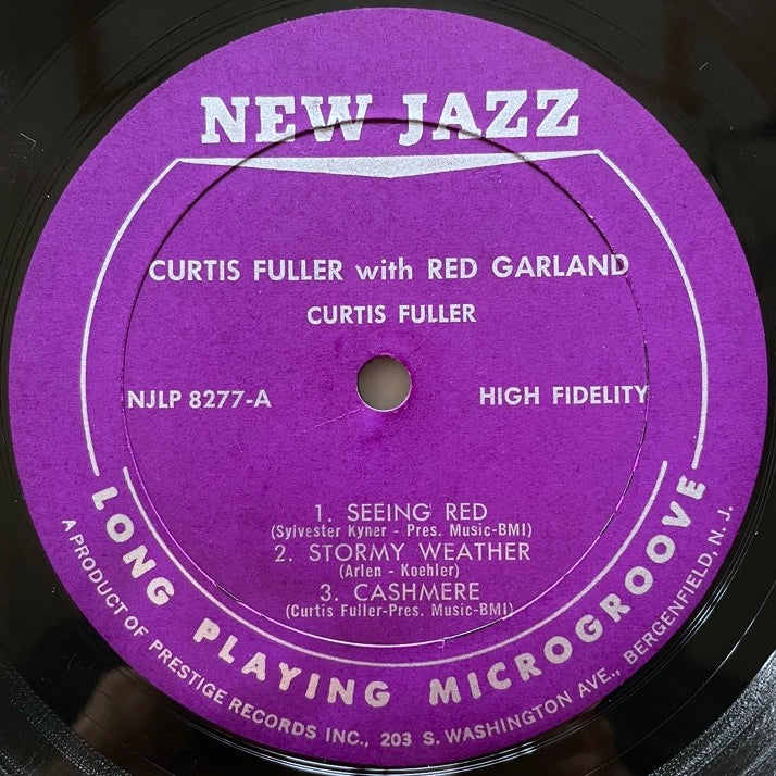 CURTIS FULLER with RED GARLAND - US New Jazz Original