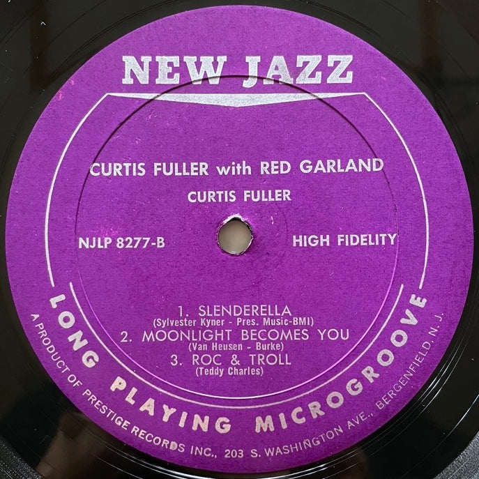 CURTIS FULLER with RED GARLAND - US New Jazz Original