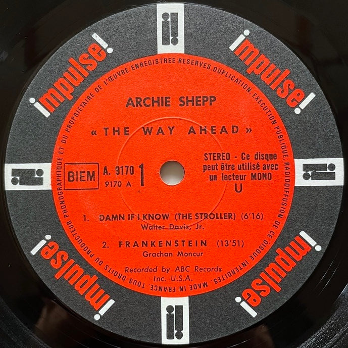 ARCHIE SHEPP / THE WAY AHEAD - French Impulse