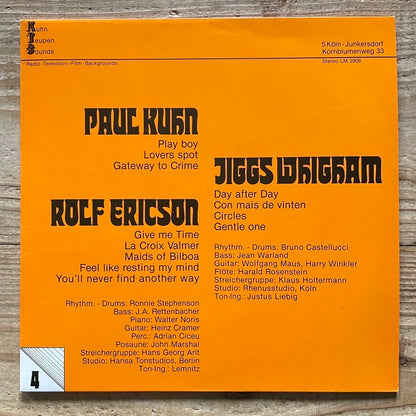 PAUL KUHN, ROLF ERICSON, JIGGS WHIGHAM / KTS-4 - German KTS Original