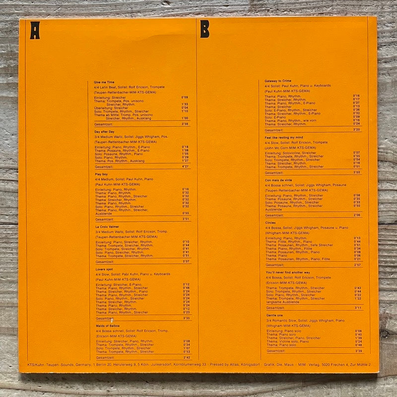 PAUL KUHN, ROLF ERICSON, JIGGS WHIGHAM / KTS-4 - German KTS Original