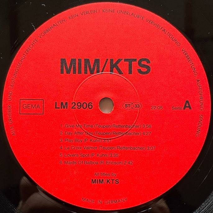 PAUL KUHN, ROLF ERICSON, JIGGS WHIGHAM / KTS-4 - German KTS Original