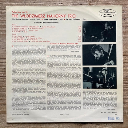 WLODZIMIERZ NAHORNY TRIO / HEART - Polish Muza Original