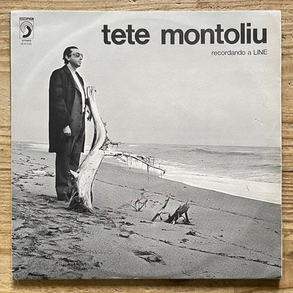 TETE MONTOLIU TRIO / RECORDANDO A LINE - Spanish Discophon