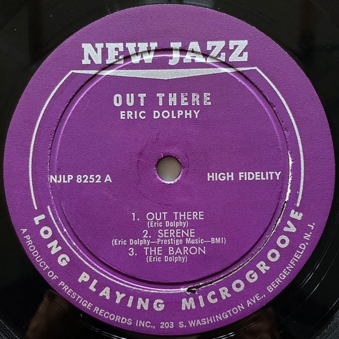 ERIC DOLPHY / OUT THERE - US New Jazz Original
