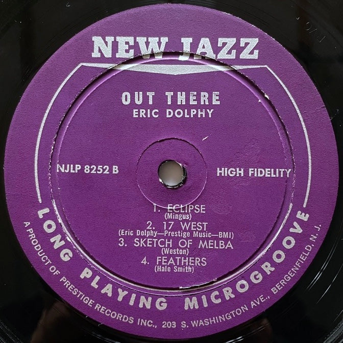 ERIC DOLPHY / OUT THERE - US New Jazz Original