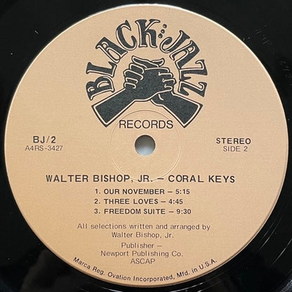 WALTER BISHOP JR. / CORAL KEYS - U.S. Black Jazz Original in spanish sleeve