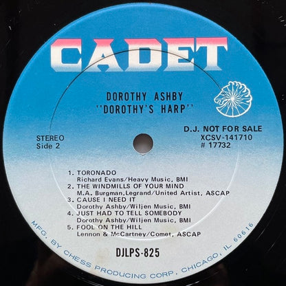 DOROTHY ASHBY / DOROTHY'S HARP - US Cadet Promo Original