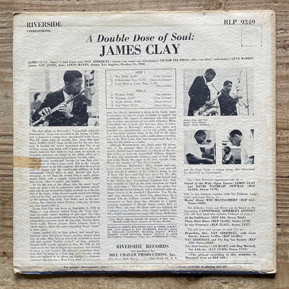 JAMES CLAY / A DOUBLE DOSE OF SOUL - US Riverside