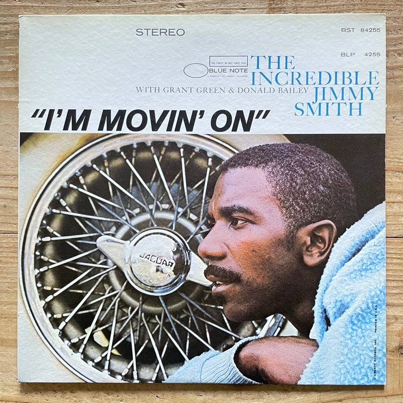 JIMMY SMITH / I'M MOVIN' ON - German Blue Note VAN GELDER